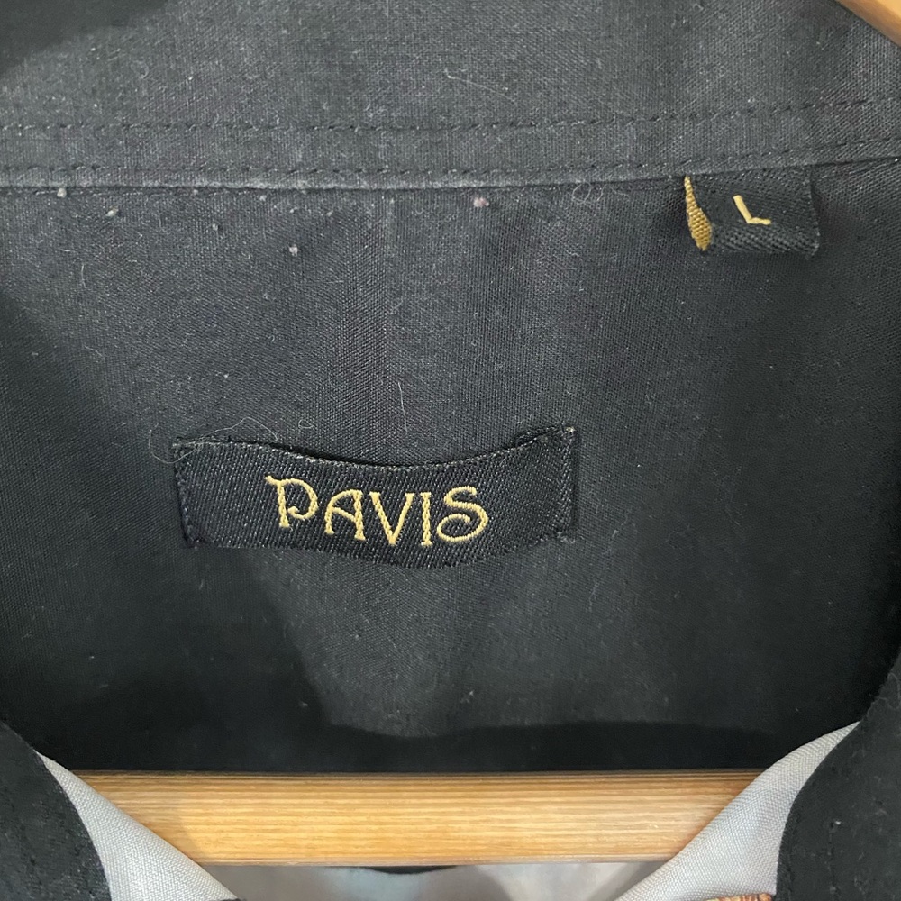 Davis Medusa Print Button Down Size L - image 5